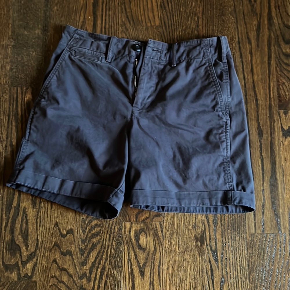 Gap 5” Black Khaki Shorts- Size 0